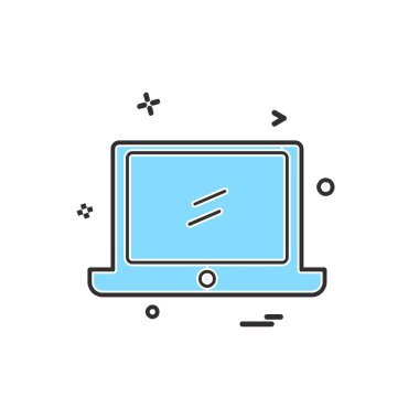 Bilgisayar simgesi tasarım vektörü