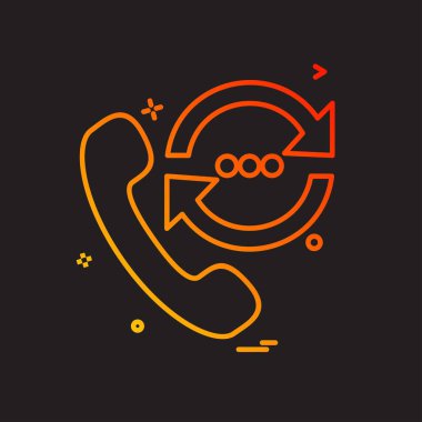 Arama simge tasarlamak vektör