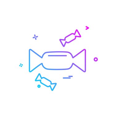 Şekerleme simge tasarlamak vektör