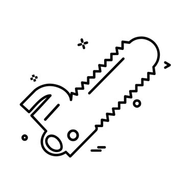 Donanım aracı simgesi tasarım, renkli vektör çizim 