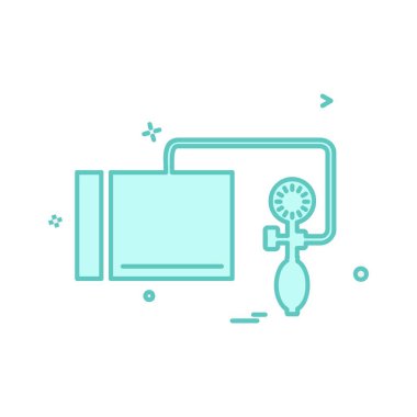 Tansiyon simgesi tasarım vektörü