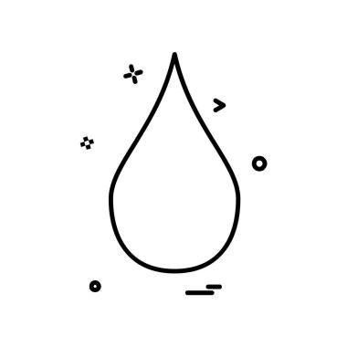 Simge tasarım vektörünü bırak