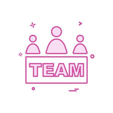 Grup avatar simge tasarım vektörü