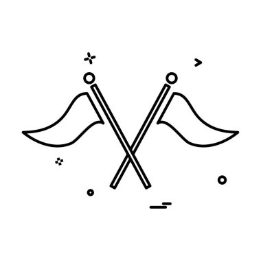 Golf simge tasarlamak vektör