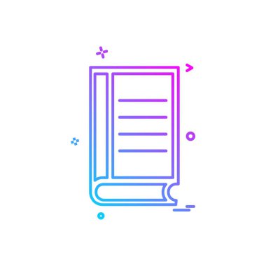 defter simge tasarlamak vektör