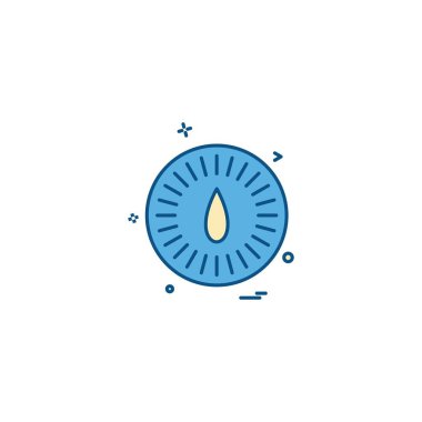 Mutfak simgesi tasarım vektörü 