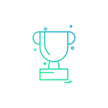 Ödül simgesi tasarım vektörü