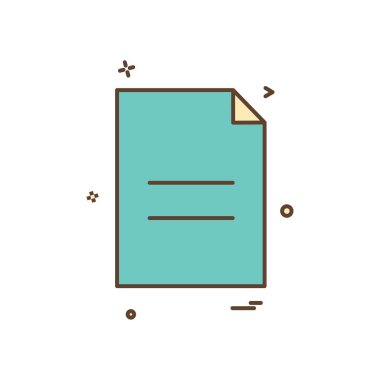 Kitap simgesi tasarım vektörü