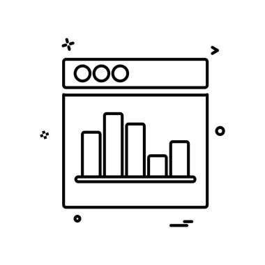 Web düzeni simge tasarım vektörü