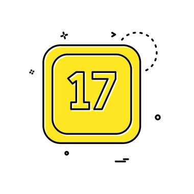 Takvim simge tasarlamak vektör 