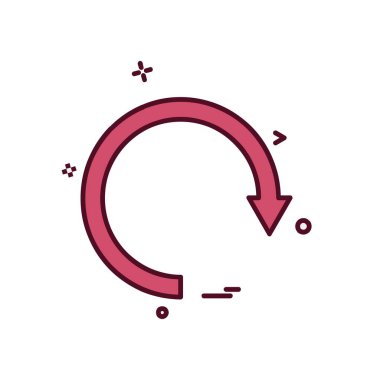 Simge tasarım vektörünü tazele