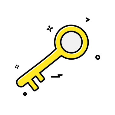 Simge tasarlamak vektör kilitli