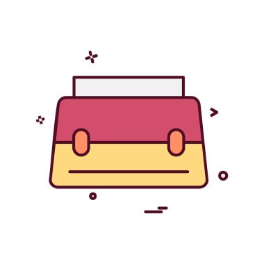 Eğitim simge tasarlamak vektör