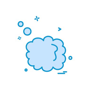 Bulut simgesi tasarım vektörü