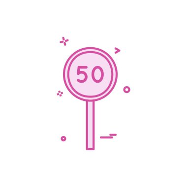 50 vurucu kriket ikonu vektör tasarımı