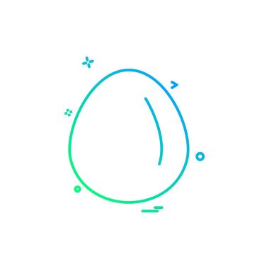 Yumurta simge tasarlamak vektör 