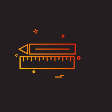 Okul simgesi tasarım vektörü 