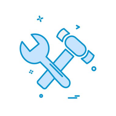 Donanım simgesi tasarım, vektör çizim araçları