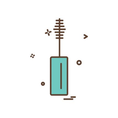 Maskara simge tasarlamak vektör