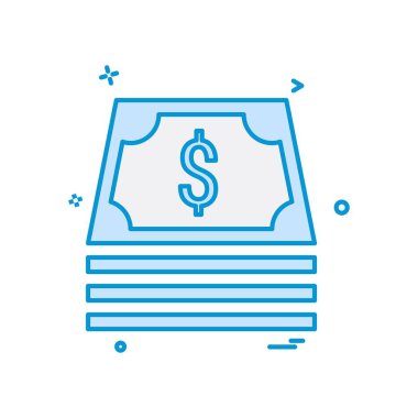 Doları simge tasarlamak vektör 