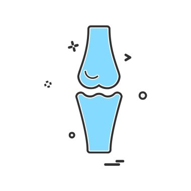 Tıbbi simge tasarım, renkli vektör çizim