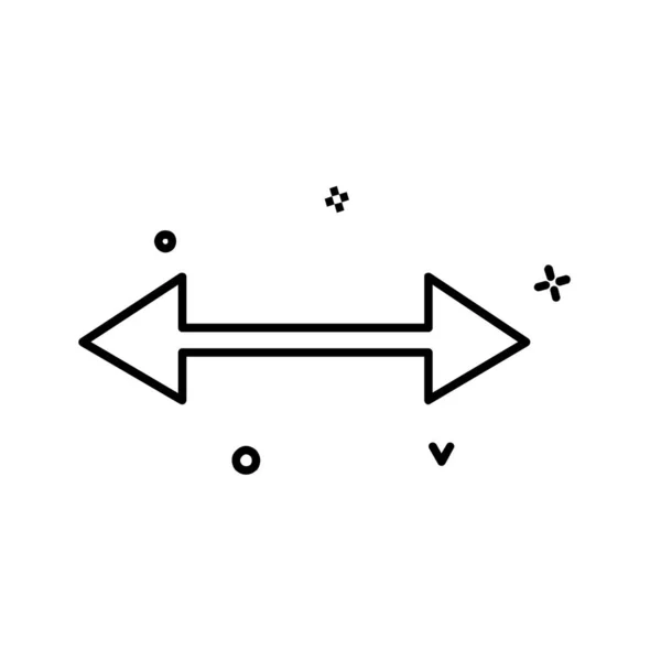 Двухсторонний Вектор Проектирования Значков — стоковый вектор