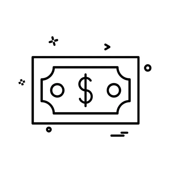 Дизайн Піктограм Долара Векторні Ілюстрації — стоковий вектор