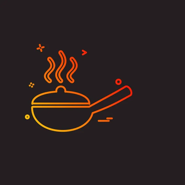 Cocina Icono Diseño Vector — Archivo Imágenes Vectoriales