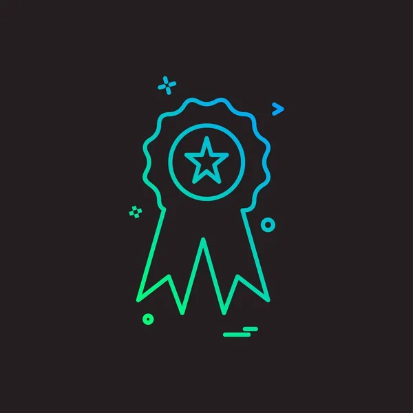 Badge 아이콘 디자인 — 스톡 벡터