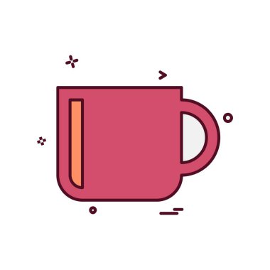 Çay simge tasarlamak vektör