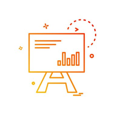 Grafik simge tasarlamak vektör