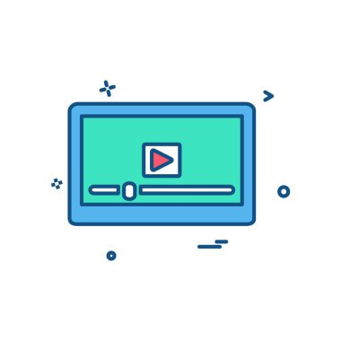 Web yerleşim simgesi tasarım vektörü