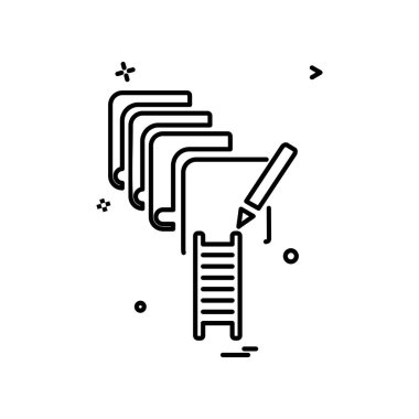 Eğitim simge tasarlamak vektör