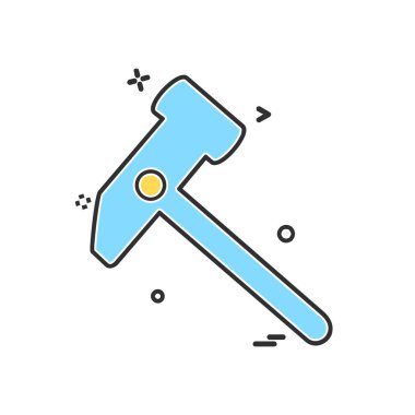 Donanım simgesi tasarım, vektör çizim araçları