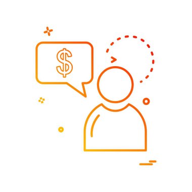 Avatar simge tasarlamak vektör