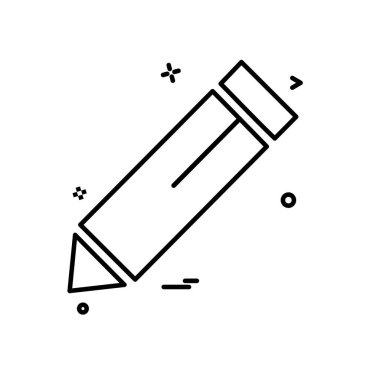 Kalem simge tasarlamak vektör
