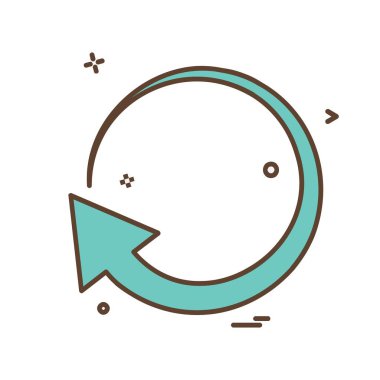 Simge tasarım vektörünü tazele