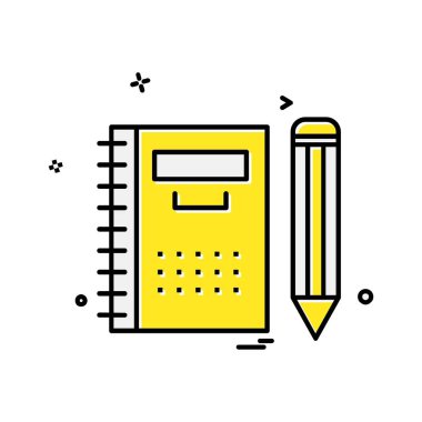 Eğitim simge tasarlamak vektör