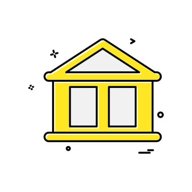 Emlak simge tasarlamak vektör