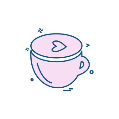 Sevgililer günü simge tasarlamak vektör