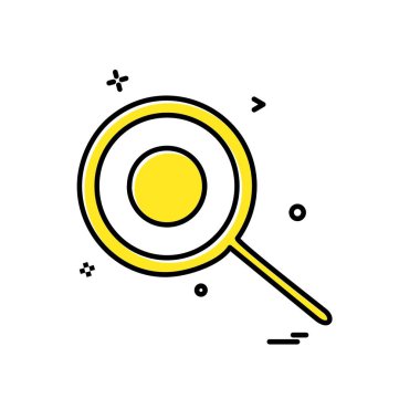 Arama simge tasarlamak vektör