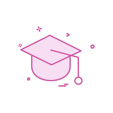 Üniversite simge vektör tasarımı