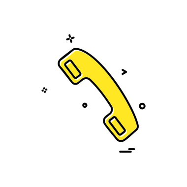 Arama simgesi tasarım, renkli vektör çizim