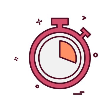 Watch simge tasarlamak vektör durdurmak 