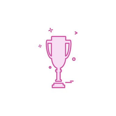 Ödül simgesi tasarım vektörü