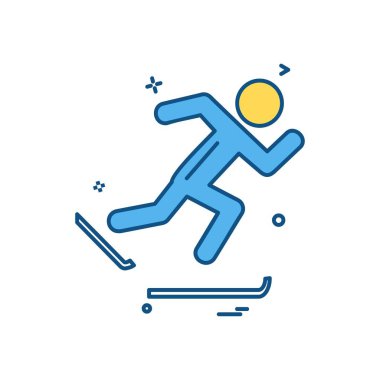 Spor simge tasarlamak vektör 