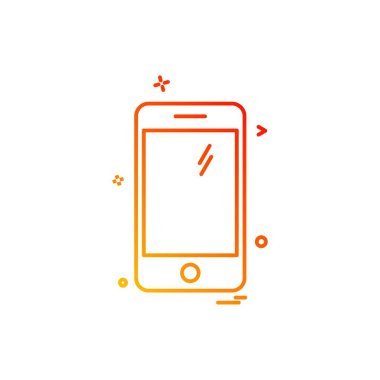 Bilgisayar Teknolojisi simgesi tasarım vektörü