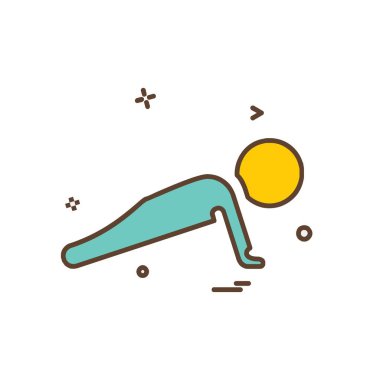 Spor simge tasarlamak vektör 