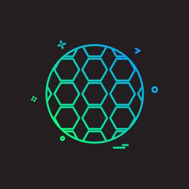 Golf simge tasarlamak vektör