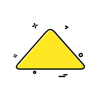 Yukarı ok simgesi tasarım vektörü